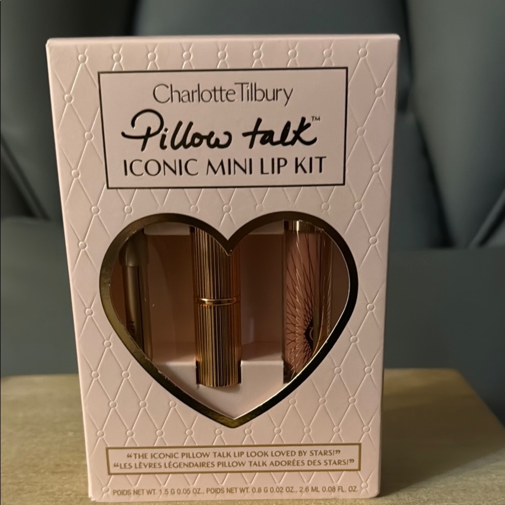 Charlotte Tilbury Pillow Talk Iconic Mini Lip Kit